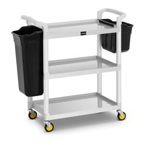 B-zboží Hotelový servírovací vozík 150 kg 2 nádoby - Zboží z druhé ruky Potřeby pro gastronomii Uniprodo