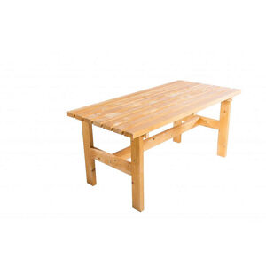 DEOKORK Masivní dřevěný zahradní stůl TEA 02 o síle 38 mm