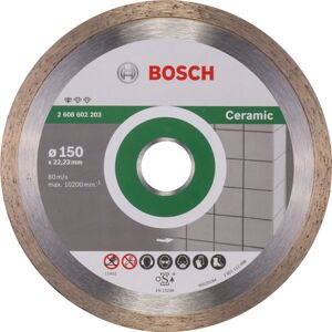 Diamantový kotouč plný Bosch Standard for Ceramic 150 mm 2608602203