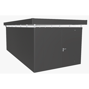 Biohort Zahradní domek BIOHORT Casanova 330 × 630 cm (tmavě šedá metalíza) Orientace dveří vpravo